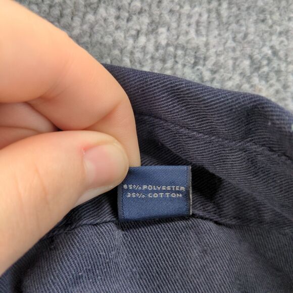 Subaru Men's Uniform Button Up Shirt Blue 2XL Long Sleeve Polycotton Blend - Picture 12 of 15